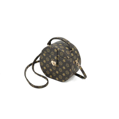 Leather box bag
