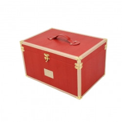 Leather storage case